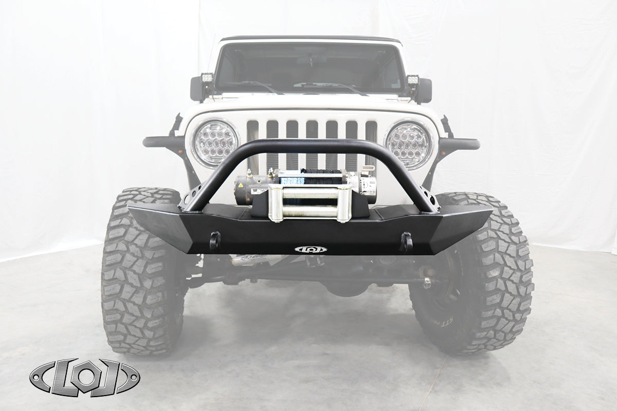 TJ/LJ/YJ Destroyer Full Front Bumper W/ Bull Bar