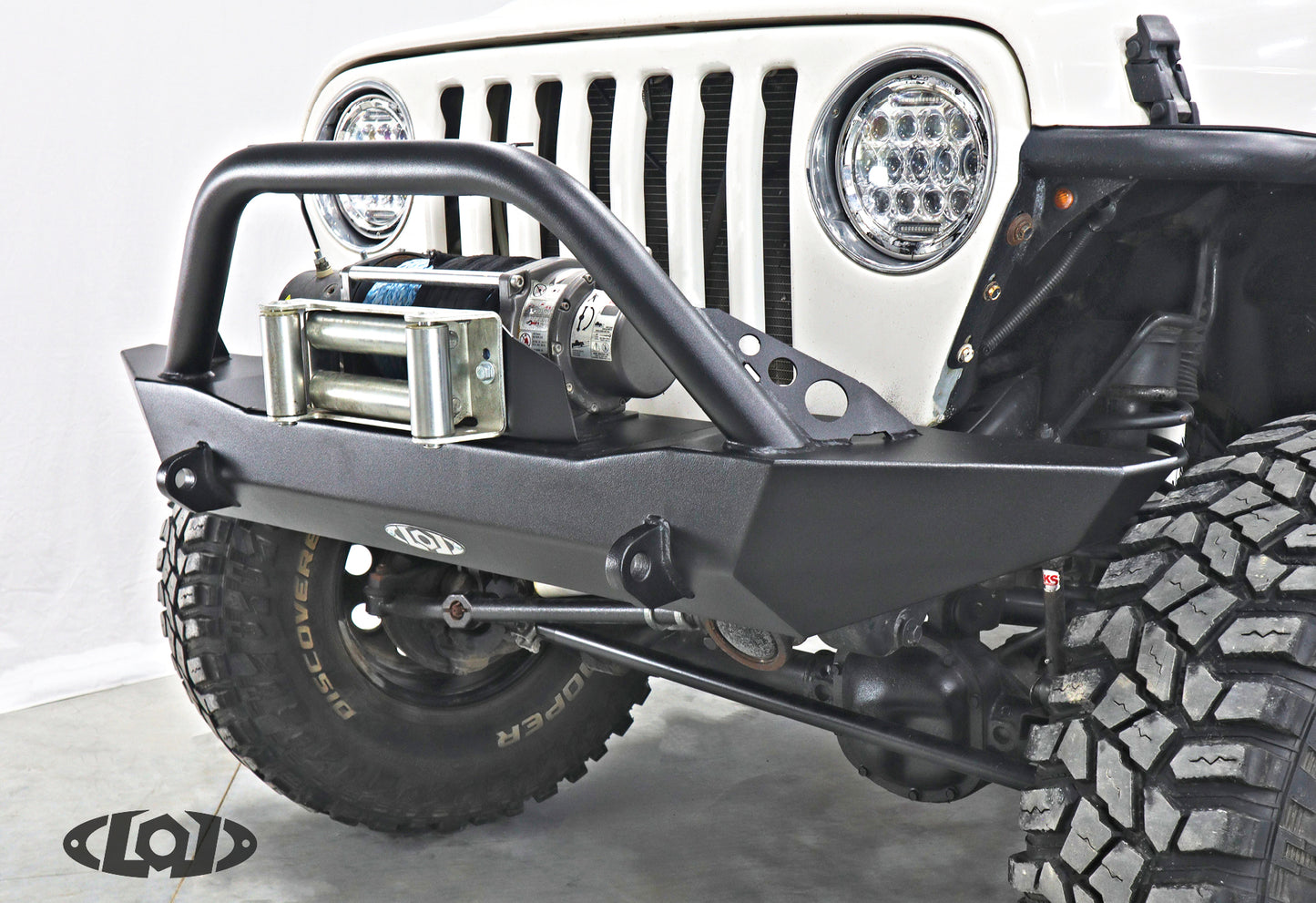 TJ/LJ/YJ Destroyer Full Front Bumper W/ Bull Bar