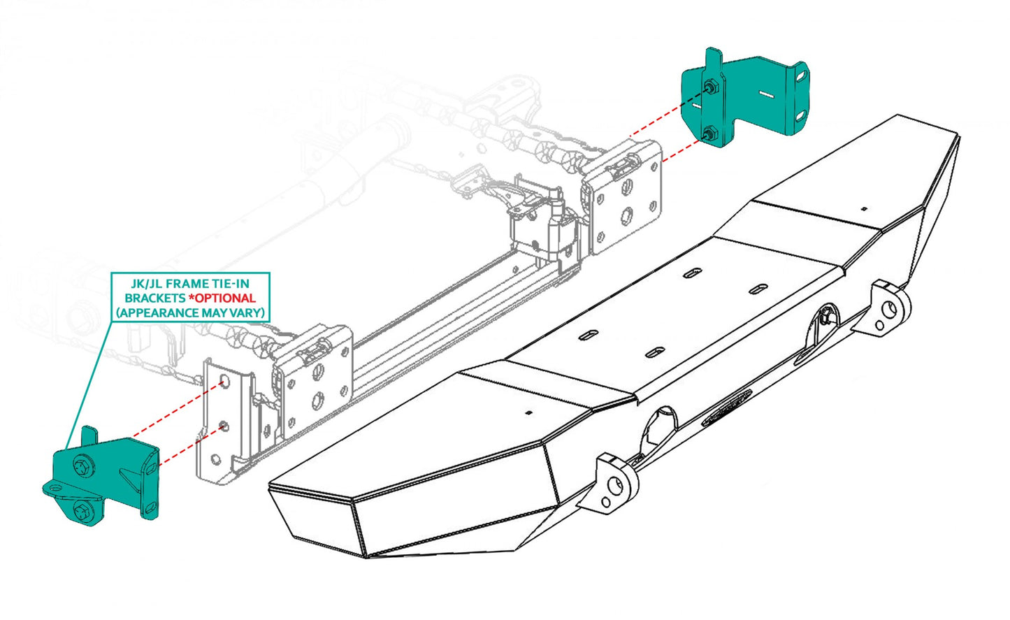JL/JT Frame Tie-in Brackets