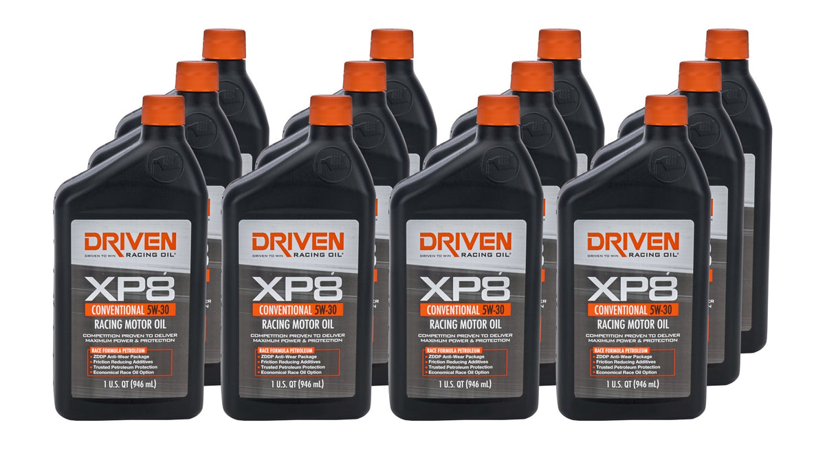 XP8 5w30 Conventional Oil Case 12 x 1 Quart - 0190612