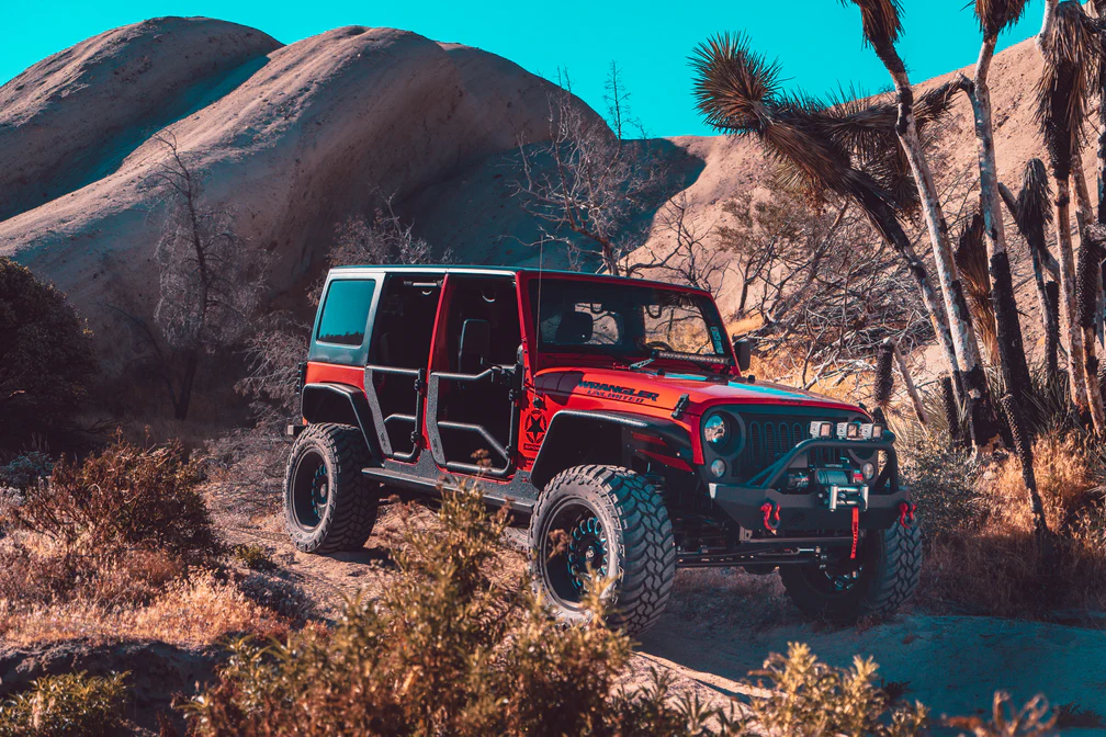 Body Armor 4X4 Tube Doors Rear - JK-6155