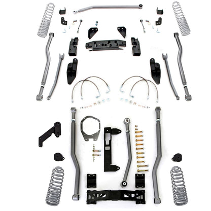 3.5In JKla Kit JK-4Dr Ft 4-Link / Rr 3-Link
