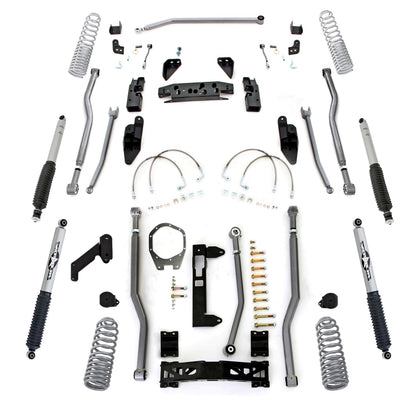 3.5In JKla Kit JK-4Dr Ft 4-Link / Rr 3-Link