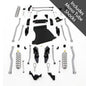 5.5In JKla Kit JK-2Dr Ft 4-Link / Rr 4-Link