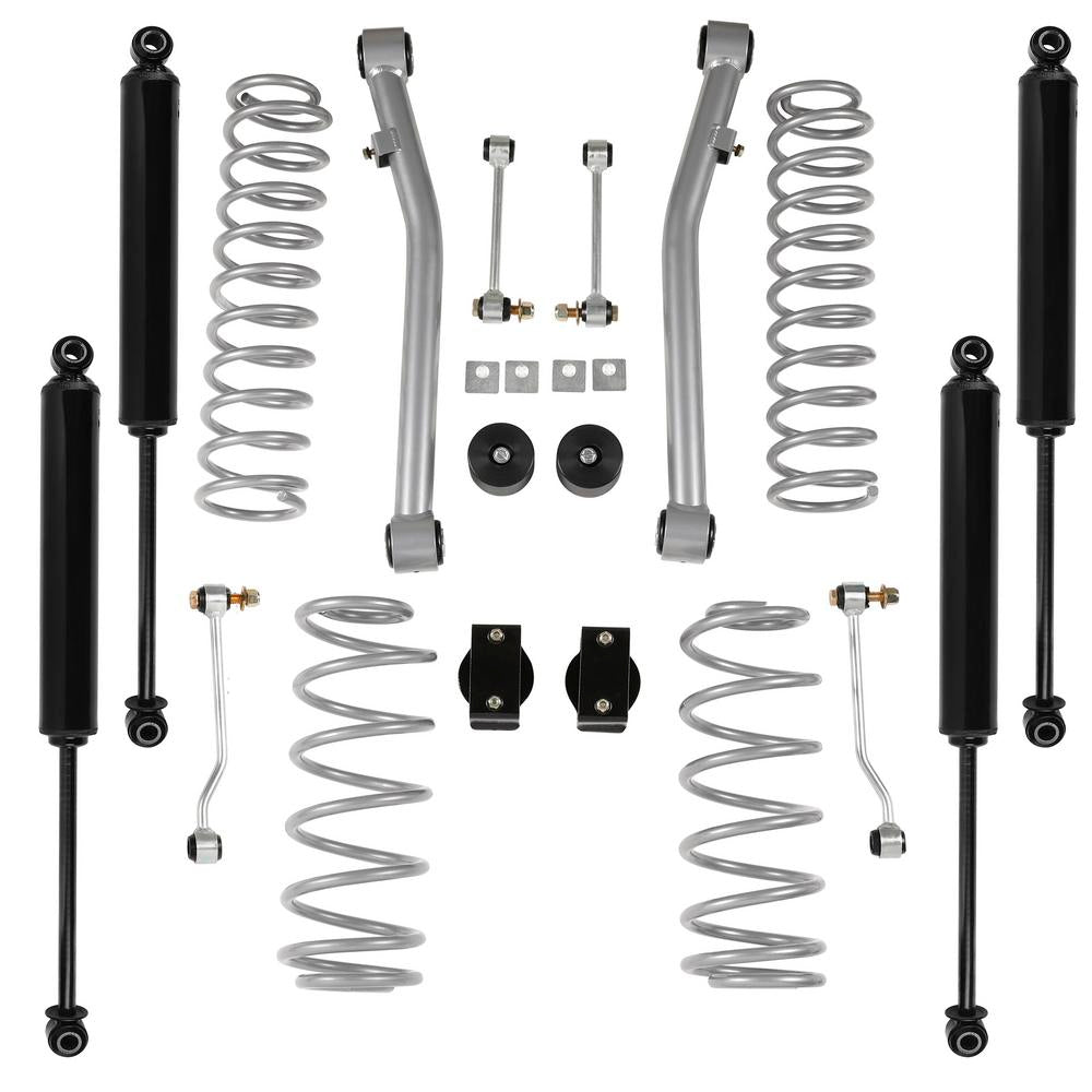 JL 2.5" Superride Lift Kit With Twin Tube Shocks
