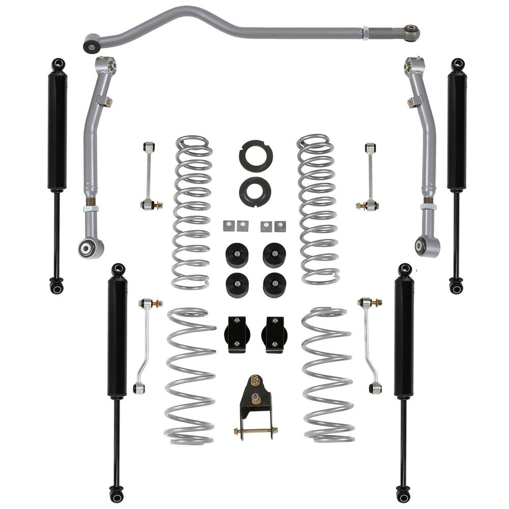 Rubicon Express 3.5" / 4.5" Standard Kit With 2.5 Piggyback Reservoir Shocks