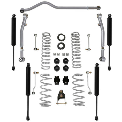 Rubicon Express 3.5" / 4.5" Standard Kit With 2.5 Piggyback Reservoir Shocks