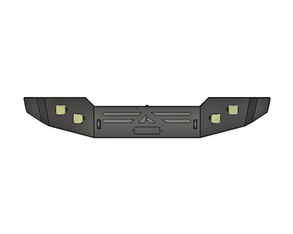 Front Bumper - 1992-07 Ford E-Series (Configuration: With Brush Guards)