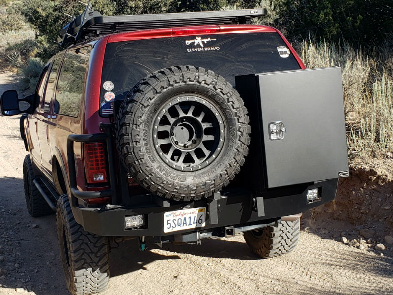 Rear Bumper - 1999-05 Ford Excursion (Configuration: Without Brush Guards Or Swing Arms)