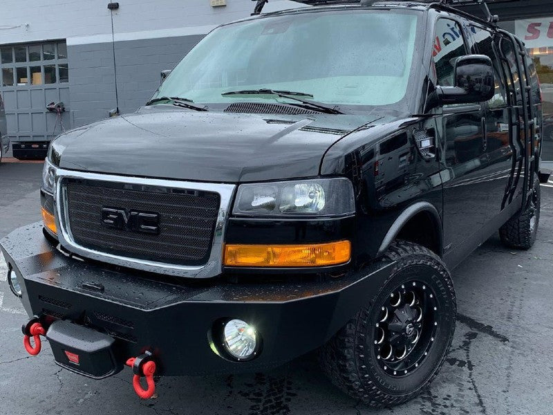 Front Bumper - 2003-2025 Chevy Express (Weight Class: 1500; Configuration: Without Brush Guards)