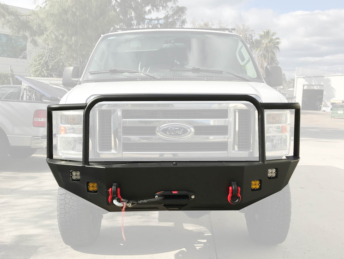 Front Bumper - 2008-14 Ford E-Series (Configuration: Without Brush Guards)