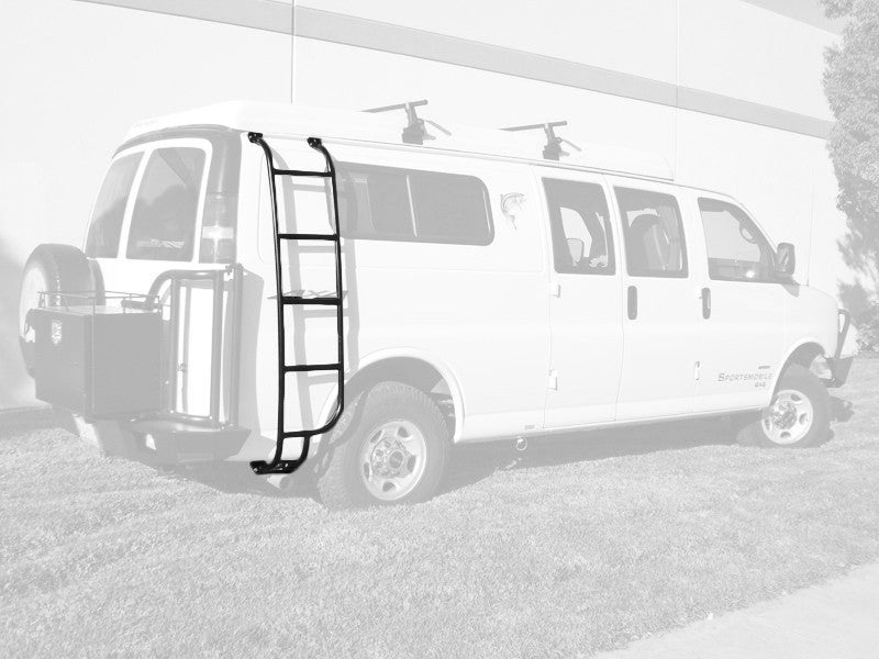 Side Ladder - 2003-2025 Chevy Express (Position: Driver Side  Rear Mount)