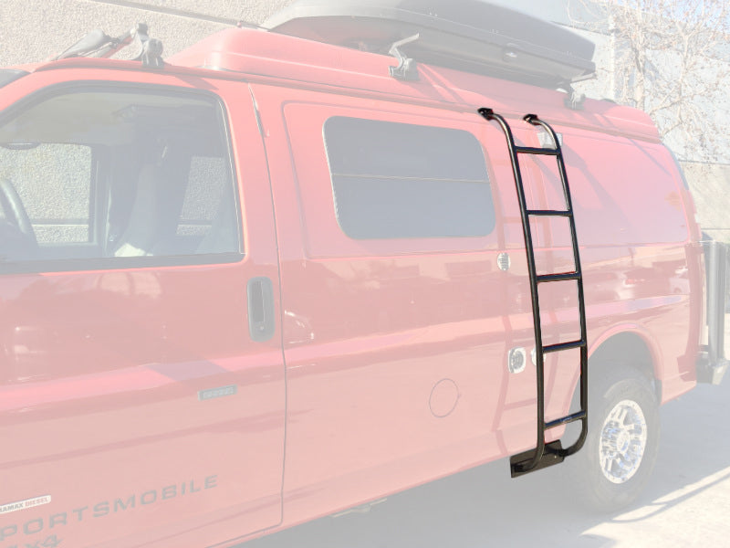 Side Ladder - 2003-2025 Chevy Express (Position: Driver Side  Mid Mount)