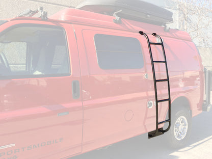 Side Ladder - 2003-2025 Chevy Express (Position: Driver Side  Mid Mount)