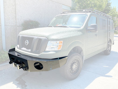 Front Bumper - 2012-23 Nissan NV (Configuration: Without Brush Guards)
