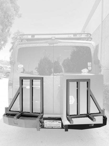 Rear Bumper - 2012-23 Nissan NV (Configuration: With Swing Arms)