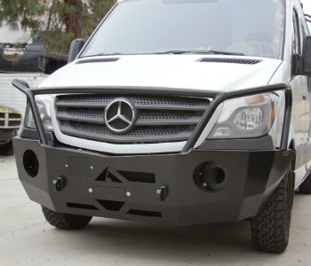 Front Bumper - 2014-18 Sprinter (Configuration: With Brush Guards)