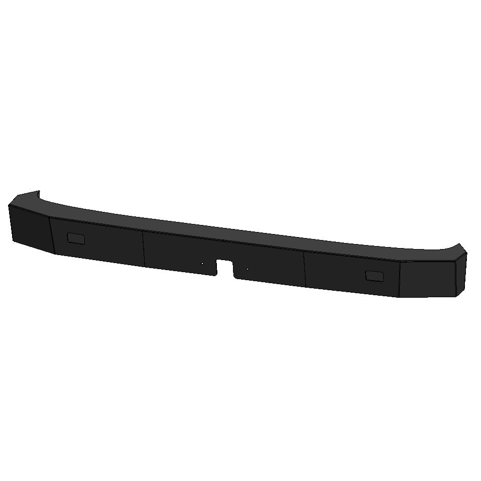 Slimline Rear Bumper - 2007-18 Sprinter (Configuration: Without Swing Arms)