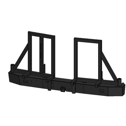 Slimline Rear Bumper - 2007-18 Sprinter (Configuration: With Swing Arms)
