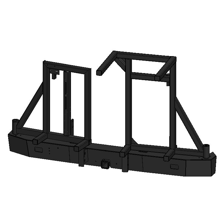 Slimline Rear Bumper - 2007-18 Sprinter (Configuration: With Bike Rack Arm)