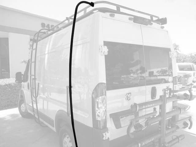 Surf Pole - 2014-25 RAM Promaster (Configuration: With Low Roof)