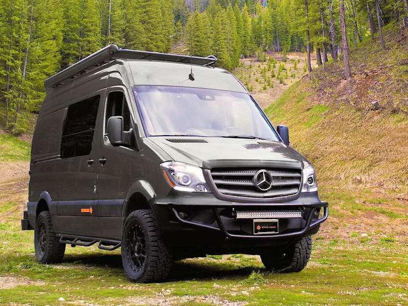 Brush Guard/Light Bar - Mercedes Sprinter 2007-18 (Configuration: Full Wrap)