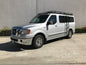 Weekender Roof Rack - 2012-23 Nissan NV (Configuration: With Low Roof; Mounting Method: Fixed Mount; Flooring Type: Perforated; Install At Aluminess: No)