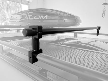 Universal Roof Rack Crossbars - Universal (Configuration: Standard Top  Raised 3"  60" Long)