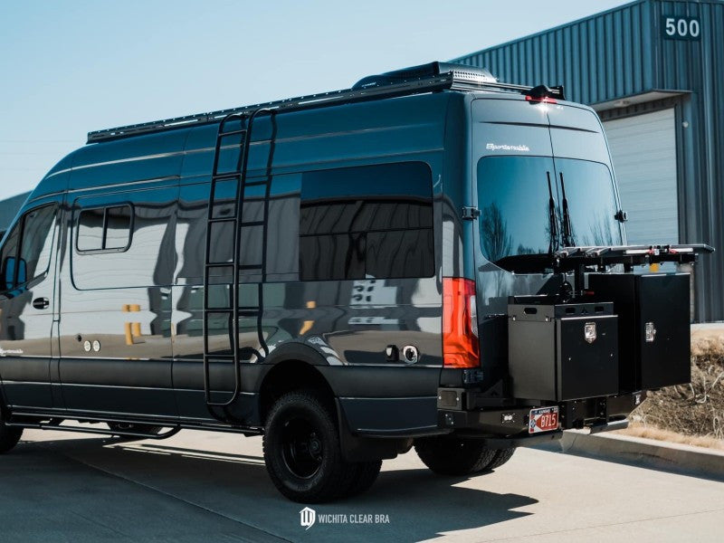 Slimline Rear Bumper - 2019-25 Sprinter (Configuration: With Bike Rack Arm)