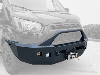 Front Bumper - 2015-25 Ford Transit (Configuration: With Bull Bar)