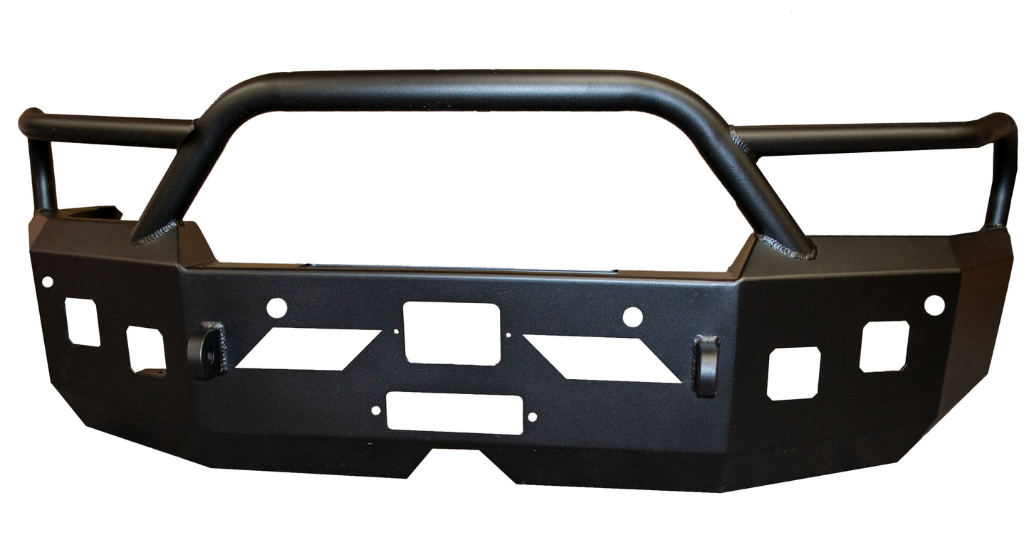 Front Bumper - 2015-25 Ford Transit (Configuration: With Bull Bar And Brush Guards)