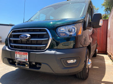 Hidden Winch Mount - 2015-25 Ford Transit