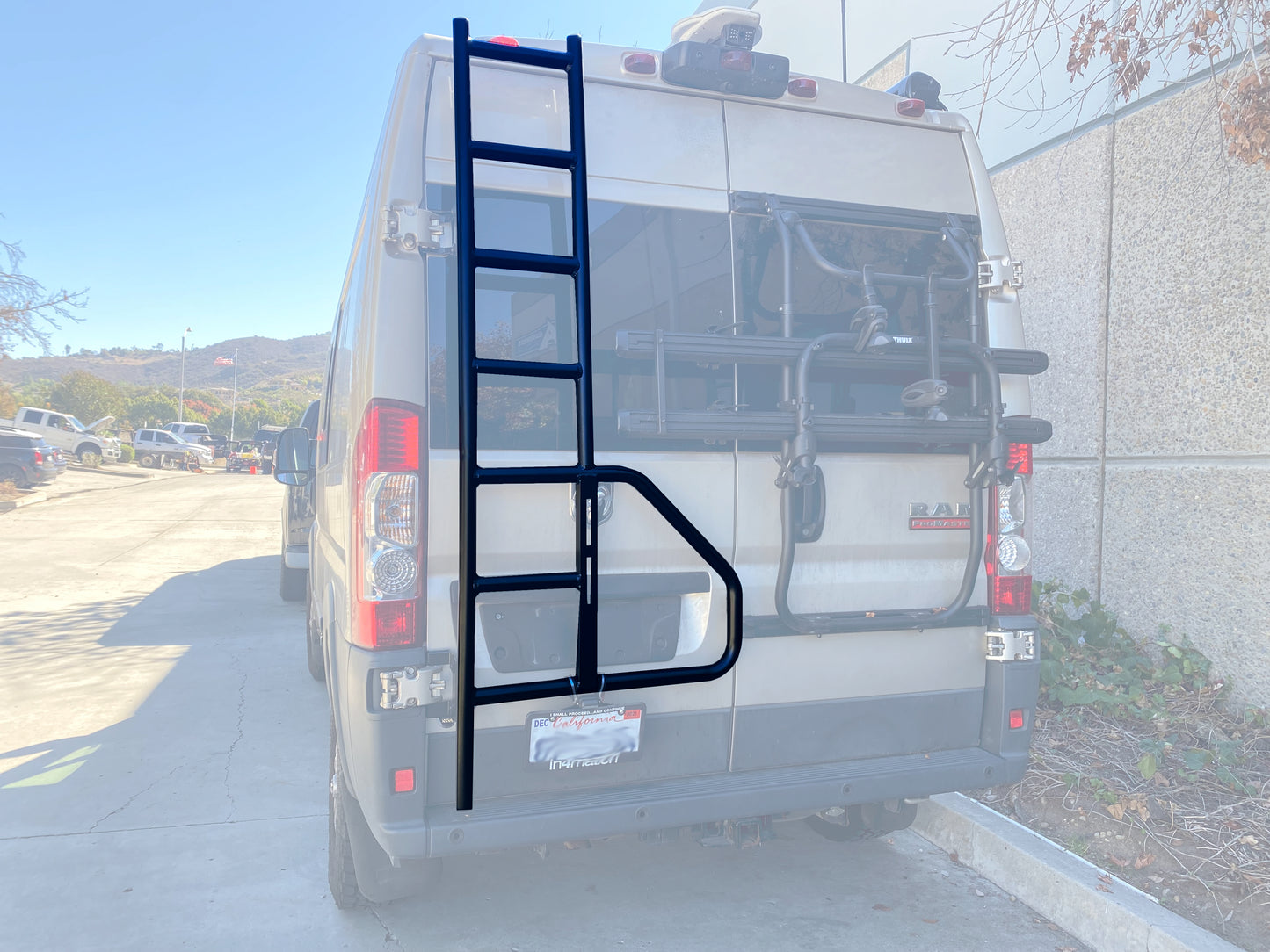 Rear Door Ladder - 2014-25 RAM Promaster (Configuration: With High Roof; Style: Without Tire/Box Mount)