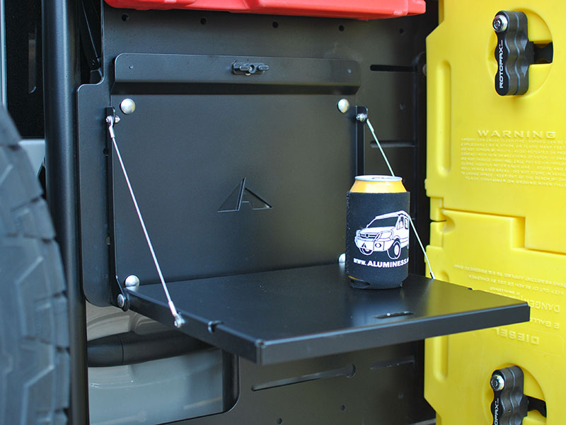 BackPAC Rear Door Storage Drop Down Table - Universal (Size: Standard)
