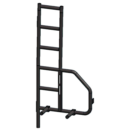 Rear Door Ladder - 2014-25 RAM Promaster (Configuration: With Low Roof; Style: With Tire/Box Mount)