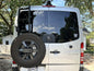Rear Door Ladder - 2019-25 Sprinter (Configuration: With Low Roof; Style: With Tire/Box Mount)