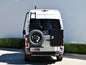Rear Door Ladder - 2007-18 Sprinter (Configuration: With High Roof; Style: With Tire/Box Mount)