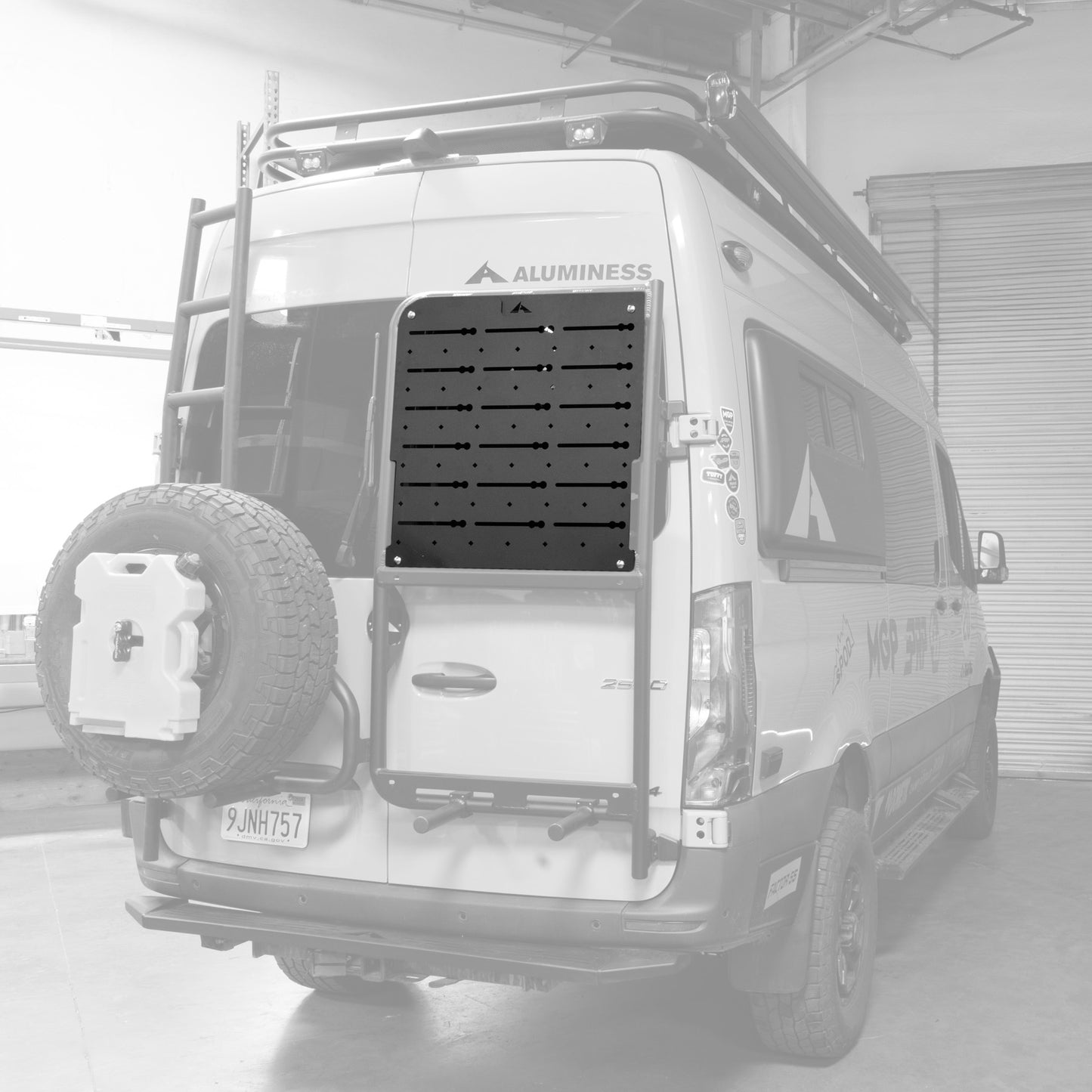 BackPAC Rear Door Plate - 2019-25 Sprinter (Configuration: Upper BackPAC Only)