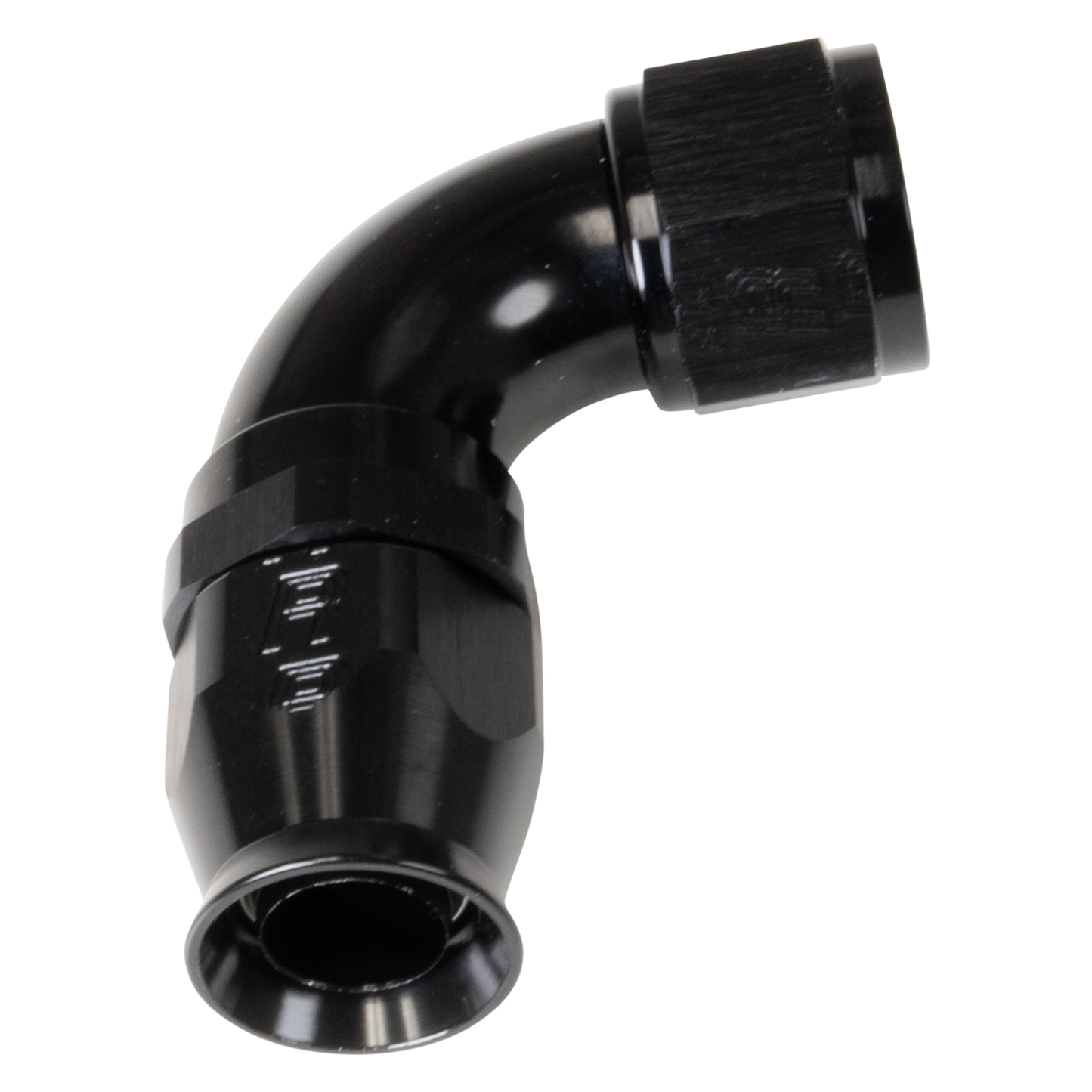 Black 90 -12 Pro PTFE Hose End