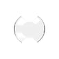 SlimLite 8in LED Light Shield SAE Clear - 5209