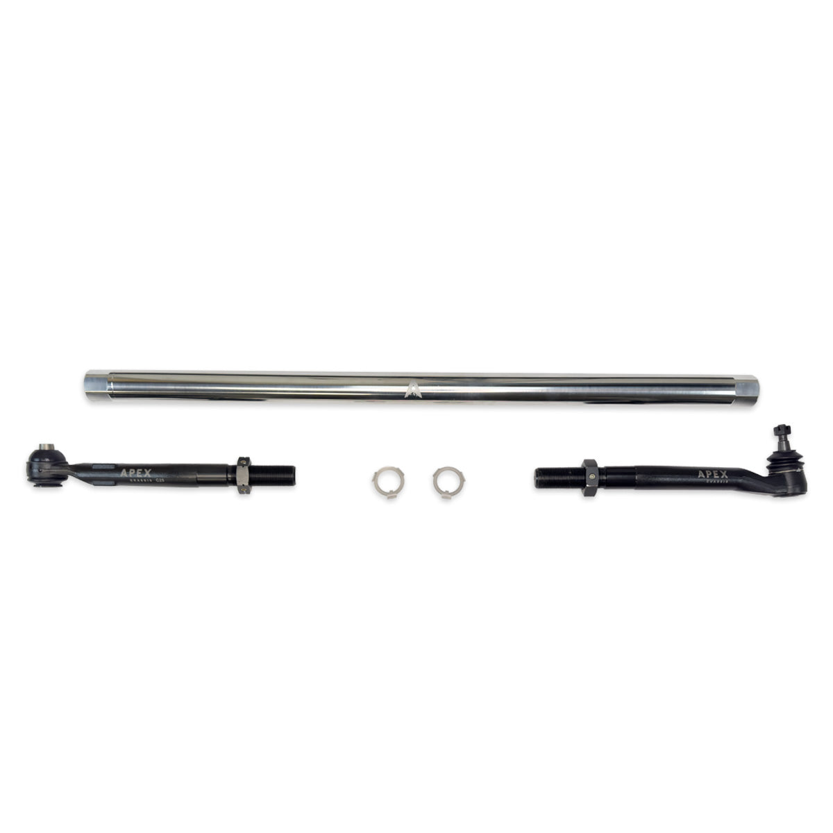 KIT372 - ProLock Tie Rod Assembly In Polished Aluminum