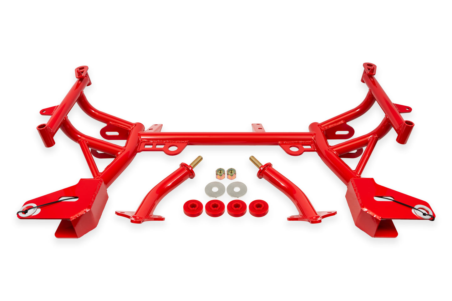 BMR Suspension - K-member TURBO SBC/BBC Motor Mounts Pinto Rack Mounts - KM015-1R
