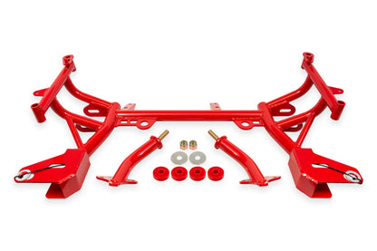 BMR Suspension - K-member TURBO SBC/BBC Motor Mounts Pinto Rack Mounts - KM015-1R