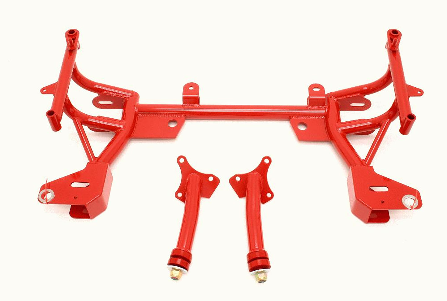 BMR Suspension - K-member TURBO SBCBBC Motor Mounts Standard Rack Mounts - KM015R