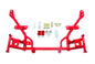 BMR Suspension - K-member Lowered Motor Mounts Standard Rack Mounts - KM020R