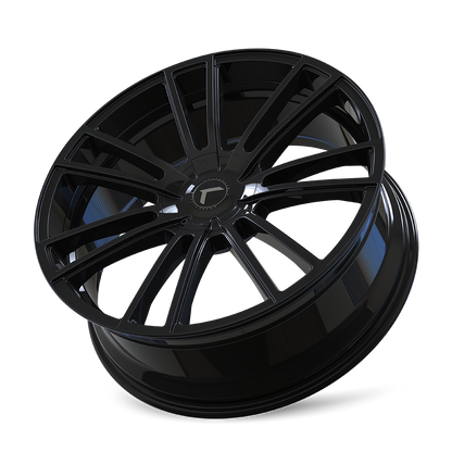 KRAZE SPECTRA 183 GLOSS BLACK 22X8.5 5-114.3/5-120 38MM 74.1MM KR183-22804GB38