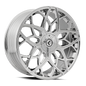 KRAZE RICOCHET KR184 CHROME 22X8.5 5-115/5-120 38MM 74.1MM KR184-22818C38