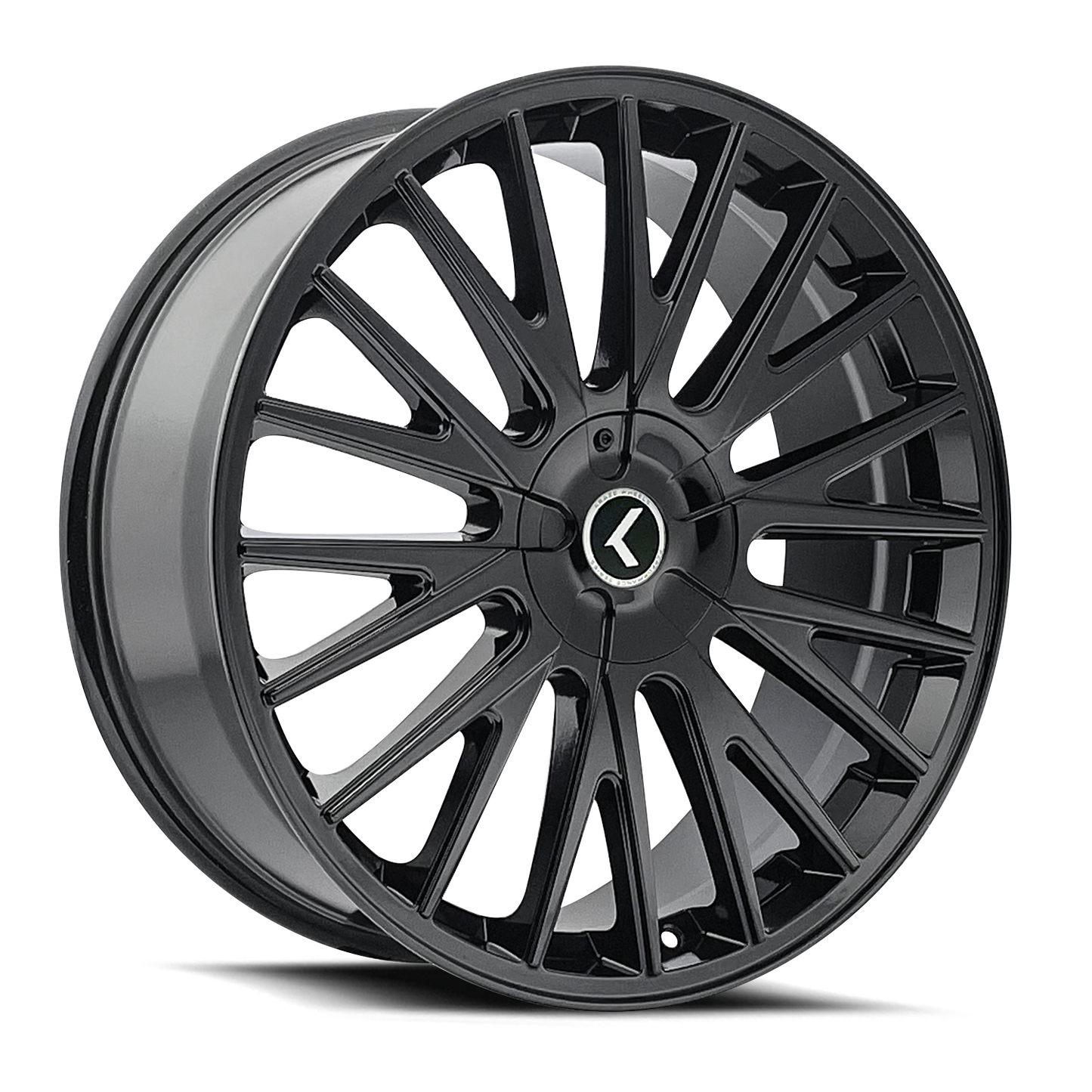 KRAZE DOUBLE DOWN KR185 GLOSS BLACK 22X8.5 5-100/5-114.3 38MM 73MM KR185-22803B38