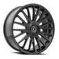 KRAZE DOUBLE DOWN KR185 GLOSS BLACK 18X8 5x108/5x114.3 40MM 73MM KR185-8814B40