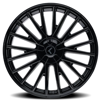KRAZE DOUBLE DOWN KR185 GLOSS BLACK 17X8 5x108/5x114.3 38MM 73MM KR185-7814B38